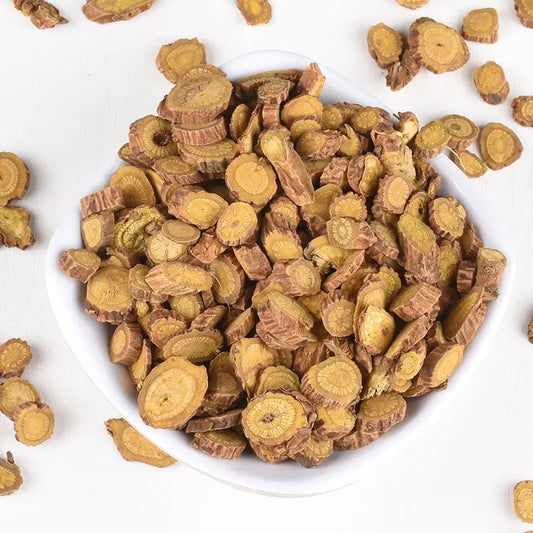 Bei Hufrehe - Huang Qin (Beikal Helmkraut)